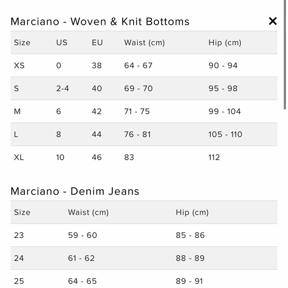 Marciano Striped High Waist Shirts - Size M (6) - Picture 15 of 15